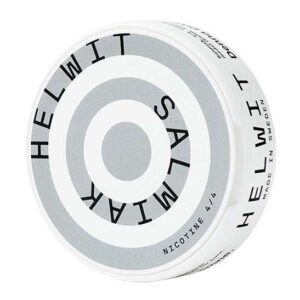 Helwit Salmiak Slim Strong 6 mg - SNUSIO