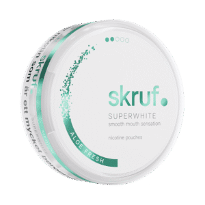 Skruf Superwhite Aloe Fresh 8mg - Snusio.com