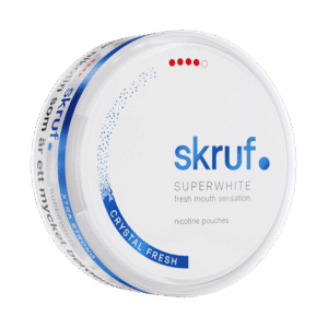 Skruf Superwhite Crystal Fresh 11mg - Snusio.com