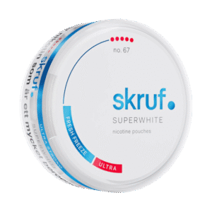 Skruf Superwhite Fresh Freeze 12mg - Snusio.com