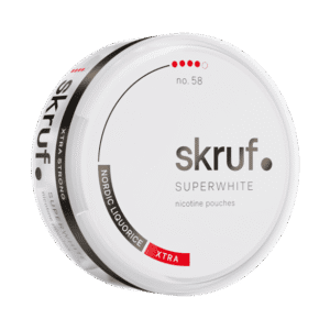 Skruf Superwhite Nordic Liquorice 11mg - Snusio.com
