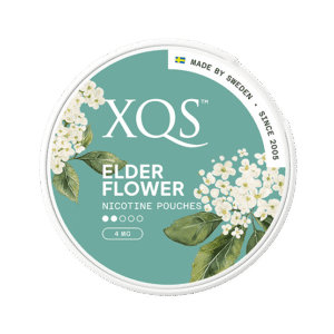 XQS Elderflower Slim 4mg - SNUSIO