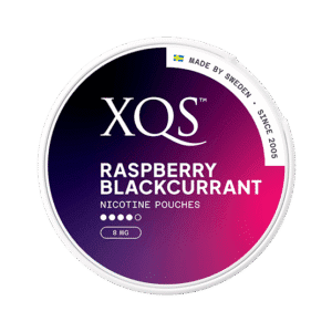 XQS Raspberry Blackcurrant Strong 8mg - SNUSIO
